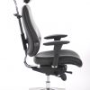 CDP0103 Leather Dual Lumbar Posture 24 Hour Ergonomic Executive Office Chair Side