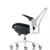 CDT0305 Flexible Elastomer Back Black Fabric Base And Frame Task Operator Office Contemporary Designer Chair Side Tilt