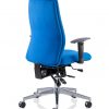 CDP0403 Blue Fabric Air Lumbar Posture 24 Hour Ergonomic Executive Office Headrest Chair Back Angle