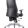 CDP0405 Black Leather Air Lumbar Posture 24 Hour Ergonomic Executive Office Chair Headrest Back Angle