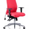 CDP0417 Bespoke Fabric Air Lumbar Posture 24 Hour Ergonomic Executive Office Chair Belize YP105 Bergamont Cherry