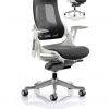 CDE0102 Charcoal Mesh Designer Executive Operator Office Chair Ergonomic Lumbar Support With Armrests And Headrest