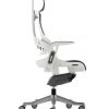CDE0102 Charcoal Mesh Designer Executive Operator Office Chair Ergonomic Lumbar Support With Headrest Side