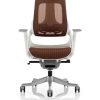 CDE0110 Mandarin Mesh Designer Executive Operator Office Chair Ergonomic Lumbar Support With Armrests Front
