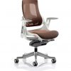 CDE0110 Mandarin Mesh Designer Executive Operator Office Chair Ergonomic Lumbar Support With Armrests Front Angle