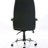 Executive Black Leather Office Chair High Back Back Angle CDE03L